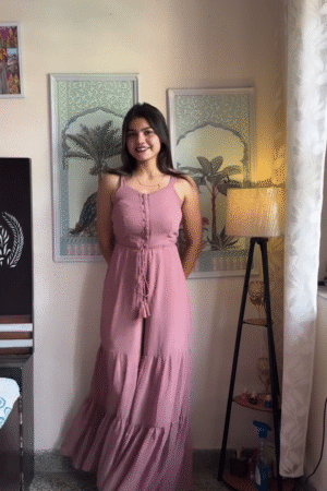 🌷 Blush Breeze Maxi Dress – Effortless Elegance for Every Occasion 🌷