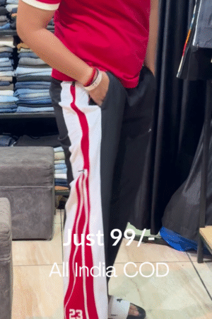 Urban Sprint Colorblock Track Pants – Sporty Edge Streetwear ⚡🏃‍♂️🔥