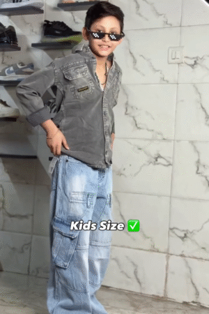 👖 Urban Explorer Kids Cargo Jeans 👖
