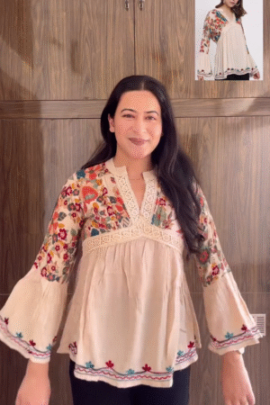πΈ Bloom Grace Embroidered Boho Top πΈ
