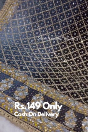 Luxury Sheesh Mahal Mirror Work Dupatta ✨💖 | Designer Heavy Embroidered Ethnic Dupatta for Women | Wedding & Festive Special | XXS to XXL