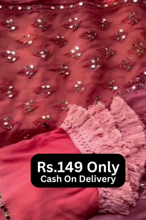 Womenβs Designer Mirror Work Suit Set β¨π | Heavy Embroidered Ethnic Dress Material with Dupatta | Festive & Wedding Collection | XS to XXL