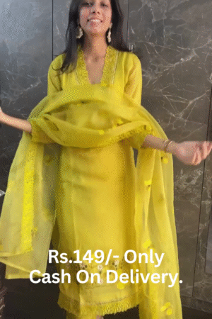 Womenβs Elegant Cotton Suit Set with Dupatta β¨π | Designer Embroidered Ethnic Kurta Set | Festive, Casual & Party Wear | XS to XXL