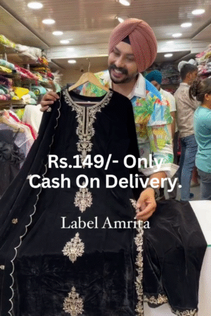 Women’s Premium Velvet Embroidered Suit Set 🖤✨ | Designer Ethnic Kurta with Dupatta & Bottom | Wedding & Festive Collection | XS to XXL